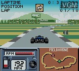 Image in-game du jeu Formula One 2000 sur Nintendo Game Boy Color