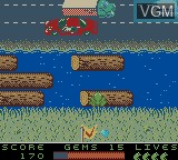Image in-game du jeu Frogger 2 - Swampy's Revenge sur Nintendo Game Boy Color