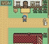 Image in-game du jeu Harvest Moon 2 GBC sur Nintendo Game Boy Color