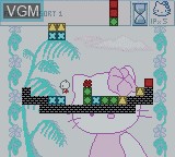 Image in-game du jeu Hello Kitty's Cube Frenzy sur Nintendo Game Boy Color