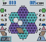 Image in-game du jeu Hexcite - The Shapes of Victory sur Nintendo Game Boy Color