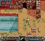 Image in-game du jeu Indiana Jones and the Infernal Machine sur Nintendo Game Boy Color