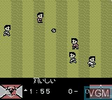 Image in-game du jeu J.League Excite Stage GB sur Nintendo Game Boy Color