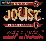 Image in-game du jeu Midway Presents Arcade Hits - Joust / Defender sur Nintendo Game Boy Color