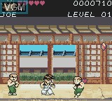Image in-game du jeu Karate Joe sur Nintendo Game Boy Color