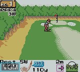 Image in-game du jeu Golf Ou - The King of Golf sur Nintendo Game Boy Color