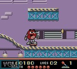 Image in-game du jeu M&M's Minis Madness sur Nintendo Game Boy Color
