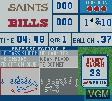 Image in-game du jeu Madden NFL 2002 sur Nintendo Game Boy Color
