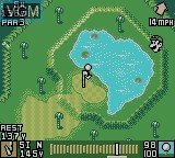 Image in-game du jeu Mario Golf sur Nintendo Game Boy Color
