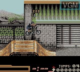 Image in-game du jeu Mat Hoffman's Pro BMX sur Nintendo Game Boy Color