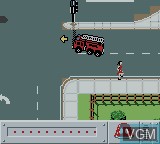 Image in-game du jeu Matchbox Emergency Patrol sur Nintendo Game Boy Color