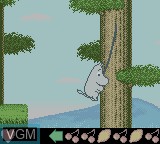 Image in-game du jeu Moomin's Tale sur Nintendo Game Boy Color