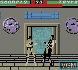Image in-game du jeu Mortal Kombat 4 sur Nintendo Game Boy Color