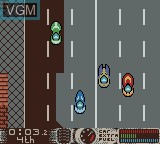 Image in-game du jeu NASCAR Racers sur Nintendo Game Boy Color