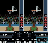 Image in-game du jeu NBA In the Zone 2000 sur Nintendo Game Boy Color