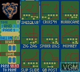 Image in-game du jeu NFL Blitz 2000 sur Nintendo Game Boy Color