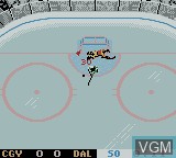 Image in-game du jeu NHL 2000 sur Nintendo Game Boy Color