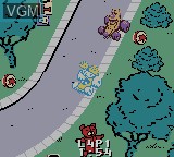 Image in-game du jeu NickToons Racing sur Nintendo Game Boy Color