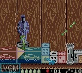 Image in-game du jeu Portal Runner sur Nintendo Game Boy Color