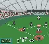 Image in-game du jeu Pocket Pro Yakyuu sur Nintendo Game Boy Color
