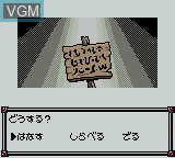 Image in-game du jeu Poyon no Dungeon Room 2 sur Nintendo Game Boy Color