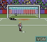 Image in-game du jeu Ronaldo V-Football sur Nintendo Game Boy Color
