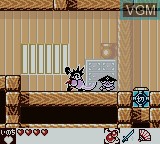 Image in-game du jeu Samurai Kid sur Nintendo Game Boy Color