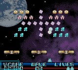 Image in-game du jeu Space Invasion sur Nintendo Game Boy Color