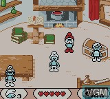 Image in-game du jeu Adventures of the Smurfs, The sur Nintendo Game Boy Color