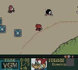 Image in-game du jeu Woody Woodpecker Racing sur Nintendo Game Boy Color