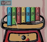 Image in-game du jeu Blue's Clues - Blue's Alphabet Book sur Nintendo Game Boy Color
