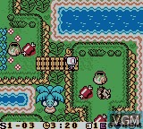 Image in-game du jeu Bomberman Max - Blue Champion sur Nintendo Game Boy Color