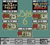 Image in-game du jeu Caesars Palace II sur Nintendo Game Boy Color