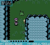 Image in-game du jeu Crystalis sur Nintendo Game Boy Color