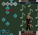 Image in-game du jeu Oha Star Dance Dance Revolution GB sur Nintendo Game Boy Color