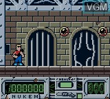Image in-game du jeu Duke Nukem sur Nintendo Game Boy Color