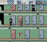 Image in-game du jeu Elevator Action EX sur Nintendo Game Boy Color