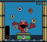 Image in-game du jeu Elmo's ABCs sur Nintendo Game Boy Color