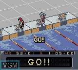 Image in-game du jeu ESPN International Track & Field sur Nintendo Game Boy Color