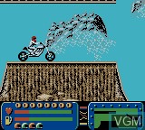 Image in-game du jeu Evel Knievel sur Nintendo Game Boy Color
