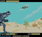 Image in-game du jeu Godzilla the Series - Monster Wars sur Nintendo Game Boy Color
