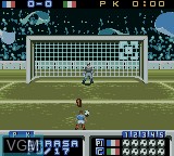 Image in-game du jeu International Superstar Soccer 2000 sur Nintendo Game Boy Color