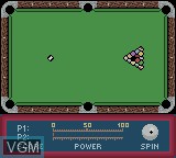 Image in-game du jeu Jimmy White's Cue Ball sur Nintendo Game Boy Color