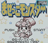 Image de l'ecran titre du jeu Chou Mashin Eiyuuden Wataru - Mazekko Monster sur Nintendo Game Boy