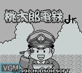 Image de l'ecran titre du jeu Momotarou Dentetsu Jr. - Zenkoku Ramen Meguri no Maki sur Nintendo Game Boy