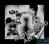 Image de l'ecran titre du jeu Muhammad Ali - Heavyweight Boxing sur Nintendo Game Boy