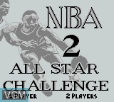 Image de l'ecran titre du jeu NBA All-Star Challenge 2 sur Nintendo Game Boy