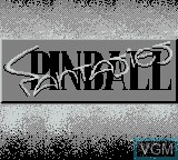 Image de l'ecran titre du jeu Pinball Fantasies sur Nintendo Game Boy