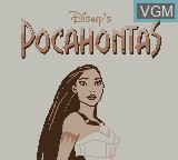 Image de l'ecran titre du jeu Pocahontas sur Nintendo Game Boy