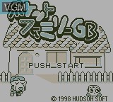 Image de l'ecran titre du jeu Pocket Family GB sur Nintendo Game Boy
